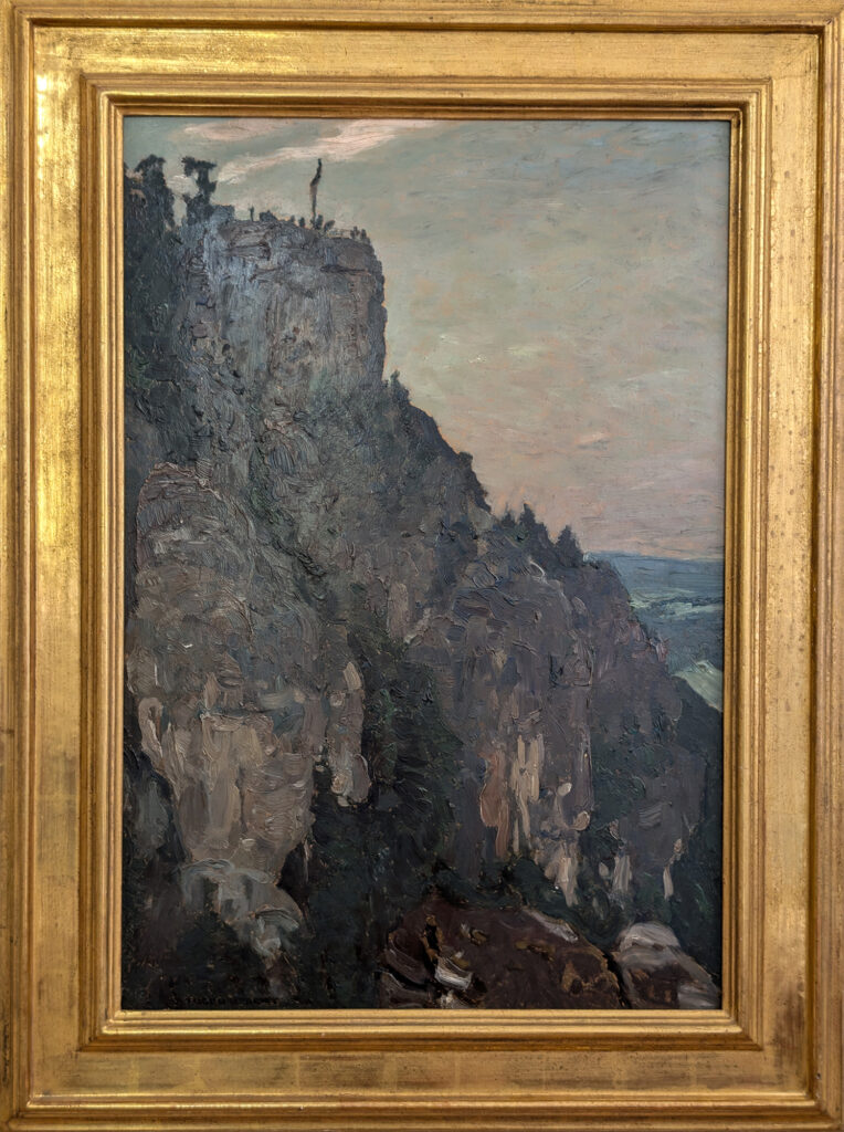 Eugen Bracht: Die Bastei, Privatbesitz